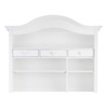 Baby Appleseed Davenport Hutch in Pure White